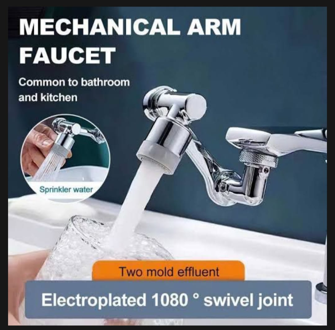 🚰 360 Rotating Robotics Faucet Tap (Suitable for all Directions) with Box