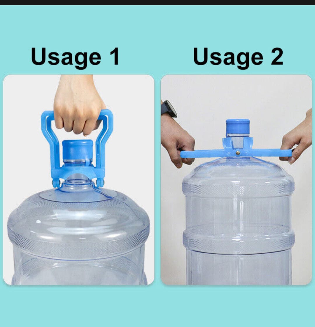 19L Bottle Double Side Handle Holder*/each (Mix/Random color)